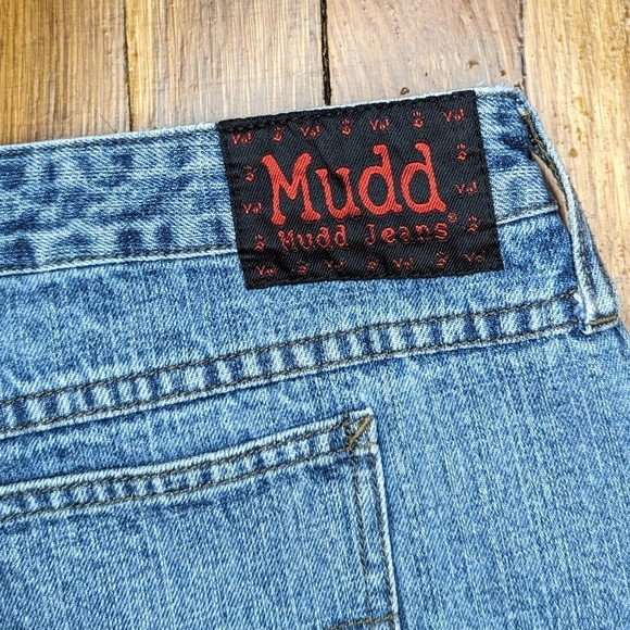 Y2K Vintage Mudd YO! Denim Mini Skirt size 13 - Picture 3 of 7